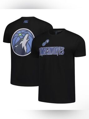 Minnesota Timberwolves FISLL Unisex Oversize
Logo T-Shirt - Black
Large
NWT